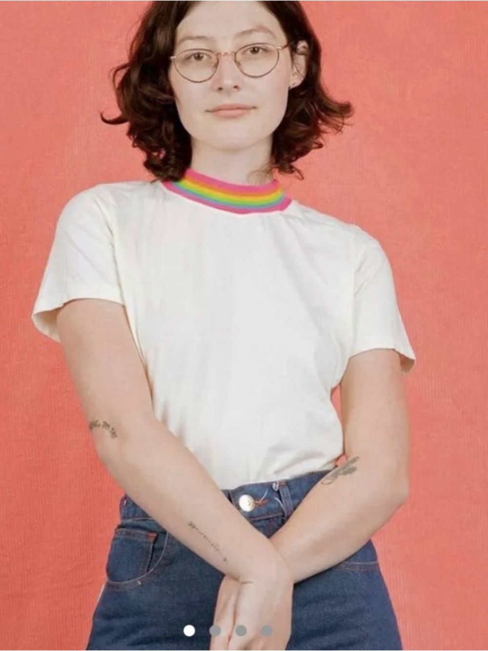 Big bud press rainbow roller tee shirt